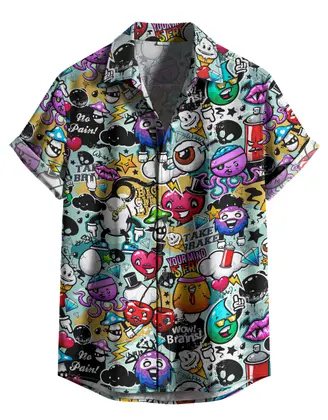 Camisa com arte 504