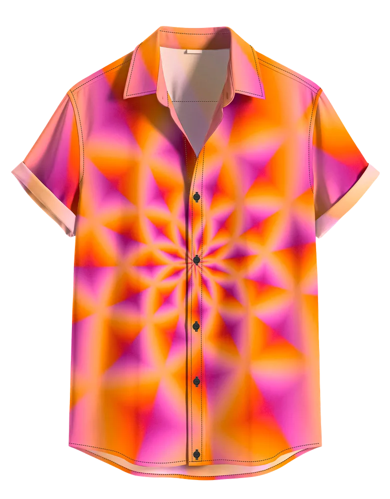 Camisa rave, neons psicodelico — arte 690